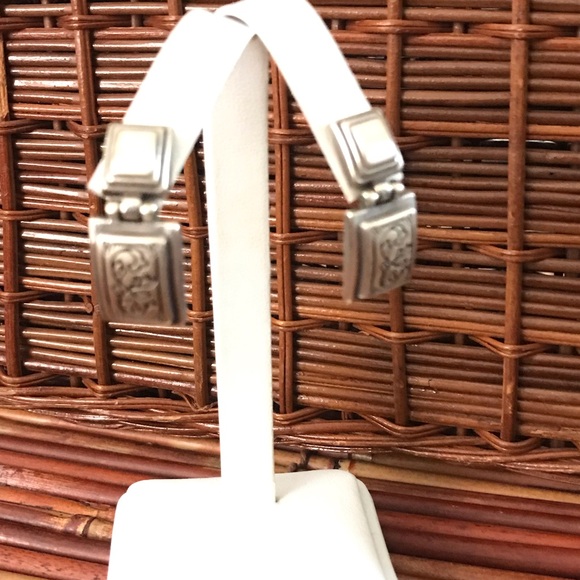 Brighton Dangle Scroll Earrings - Picture 2 of 4